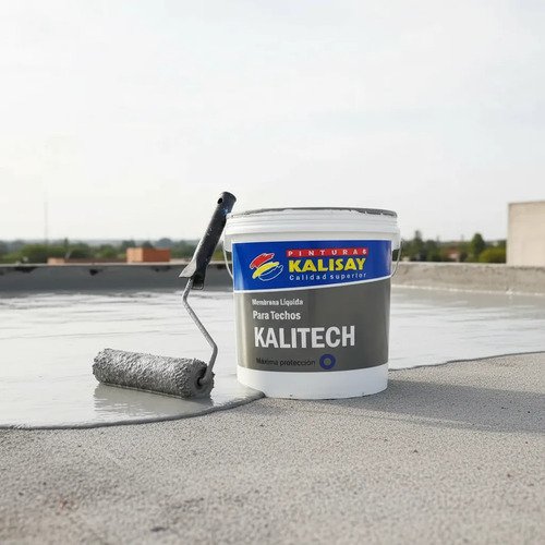 Membrana Liquida Kalitech Poliuretanica 20kgs Blanca Blanco Mate - Imagen 3