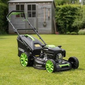 Cortadora Césped Forest Garden 5hp Verde Claro
