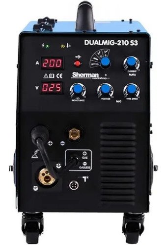 Soldadora Multiproceso Mig/mma/tig - Mig250-s3 - Tyt Azul - Imagen 2
