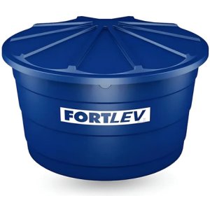Tanque Depósito Para Agua Potable Fortlev 3000 Litros - Tyt Azul