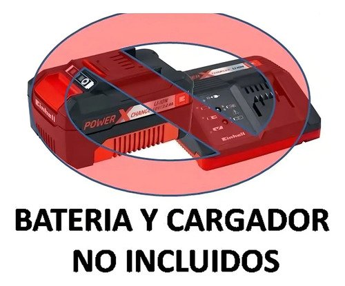 Motosierra Inalambrica Einhell Fortexxa 18/20 Brusslles Rojo - Imagen 10