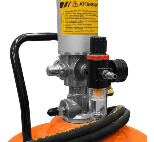 Engrasadora Neumática P/ Aceite Fludina Grasa 12l Makute - Imagen 2