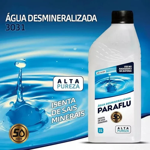 Agua Desmineralizada Para Radidor Y Bateria 1 Lt Alta Pureza - Imagen 2