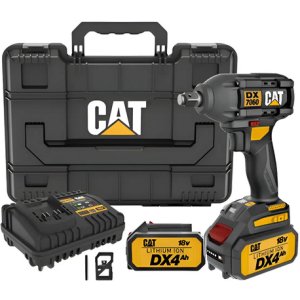 Llave De Impacto Inalámbrica Cat Dx7060 1/2 350nm Negro