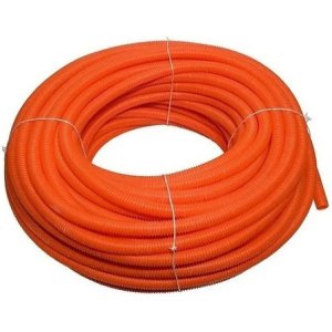 Rollo De Caño Corrugado Genérico 20 Mm 50 M Modelo Corr-20