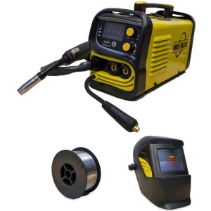 Kit Soldadora Y Careta Mig Inverter 130a Wel Plus Con Y Sin