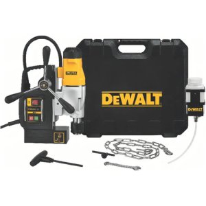 Taladro Eléctrico De 16mm Dewalt Dwe1622k-b2 1.2kw + Accesorio Con Maletín De Transporte Amarillo