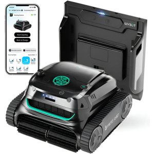 Robot De Piscina Inalámbrico S2 Pro Limpia Piso Y Paredes Azul