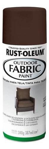 Pintura En Aerosol Esmalte Para Tela Rust Oleum 350g Marrón