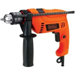 Taladro Percutor B+d 550w 1/2  V.v.r Hd555 Naranja 60 Hz