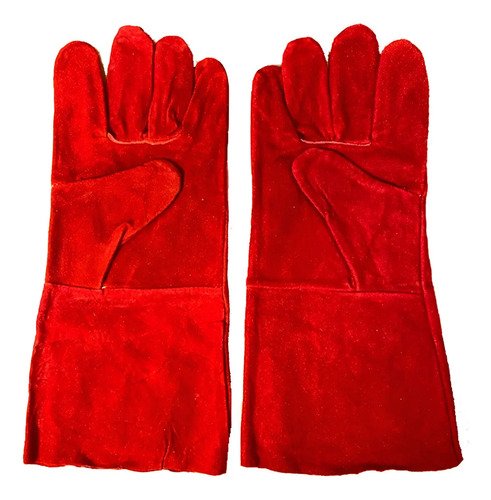 Guantes Para Soldador 14 - 35cm Equus Rojo