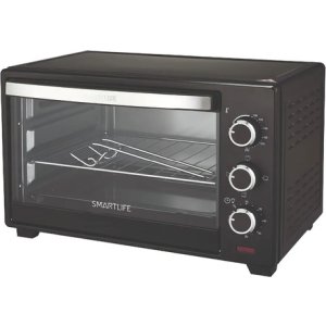 Horno Electrico Smartlife 38 L Acero Inoxidable 1600 W Dimm Color Negro