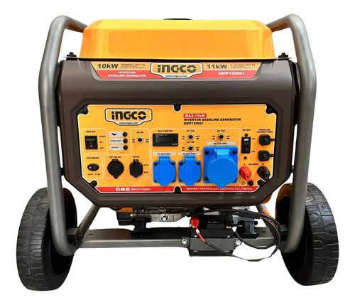 Generador Monofásico Ingco Inverter 11 Kw, Con Arranque Eléctrico Y Manual - Imagen 2
