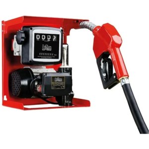 Bomba Con Cuenta Litro  220v  (sin Manguera Ni Pico Surtidor Rojo Monofásica