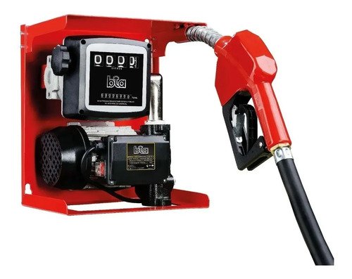 Bomba Con Cuenta Litro 220v (sin Manguera Ni Pico Surtidor Rojo Monofásica