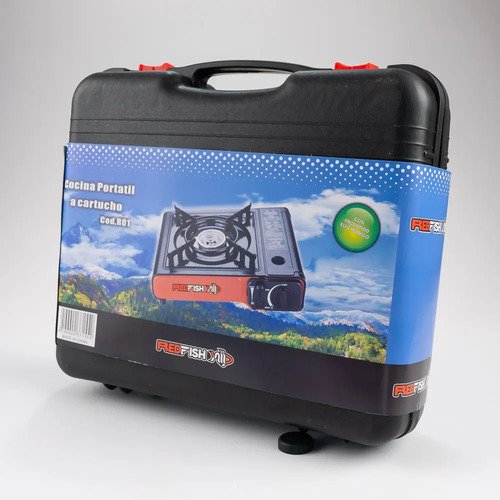 Anafe Camping Cocina Portatil A Gas Butano + Maletín 1 Marca - Imagen 3