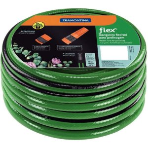 Manguera Tramontina Flex Verde/negro