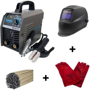 Soldadora Mig Mma, 200a, Suelda Sin Gas O Con Gas. Hnt Color Gris Oscuro Frecuencia 50hz