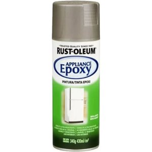 Pintura Aerosol Rust Oleum Epoxi Blanco Brillante 340gr Acero Inox
