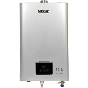 Calefón A Gas Mega 12 L/m Modulante Registrado En Ursea Blanco
