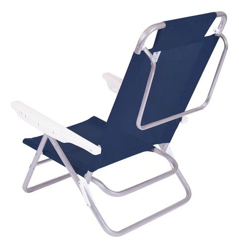 Silla Playa Reposera Aluminio Mor Summer - Color Azul - Imagen 4