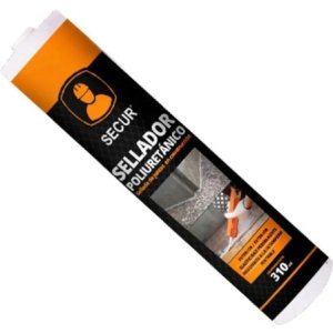 Sellador Poliuretánico Pu Pintable Gris 310 Ml Secur - Tyt