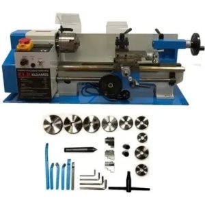 Torno Mecanico 35 Cm Tyt + Kit De Siete Herramientas