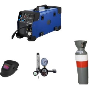 Soldadora Mig 200a Mig - Tig - Mma Electrodo Alandwelding Azul