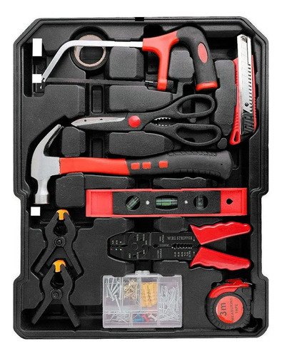 Kit De Herramientas Nappo 499 Piezas + Valija Metálica Color Gris - Imagen 4