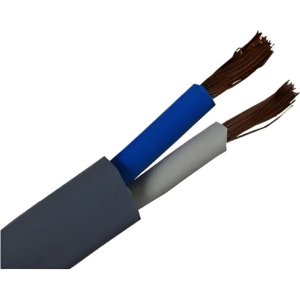 Cable Superplastico 2x6mm Autorizado Ute(rollo 100 Mts)funsa Gris