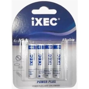 Blister De 4 Pilas Alcalinas Aaa Ixec