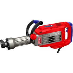 Martillo Demoledor 1700w 50j 14kg Enc Hexagonal Emtop Color Rojo