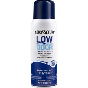 Esmalte Aerosol Al Agua Sin Olor Rust Oleum Colores 312gr Azul Marino