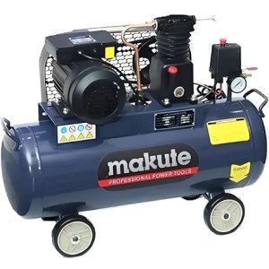 Compresor Makute 100l  Usado   Funcionando   Meses Gtia  Azul
