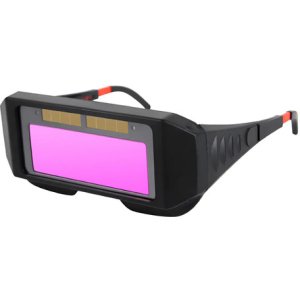 Lente Para Soldar Fotosensible Apx Negra Con Energía Solar Negro