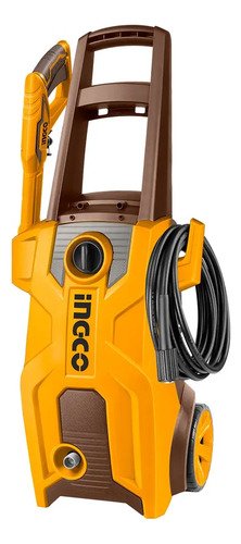 Hidrolavadora Ingco 2000w 160bar 6,0l/min + Accesorios Color Naranja Claro
