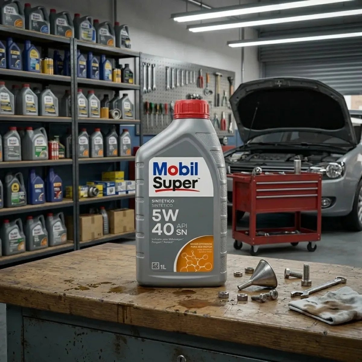 Aceite De Motor Sintético Mobil Super 5w40 Super 3000 - Imagen 3