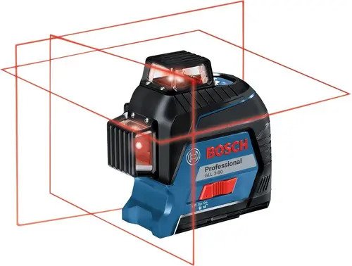 Nivel Láser Bosch Gll 3-80 360° 80 Metros En Maletín - Imagen 2