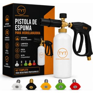 Pistola Lanza Espuma Lavadero Auto P/ Hidro Lavadora