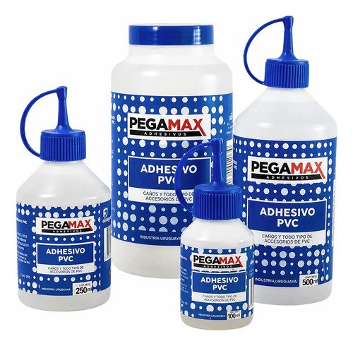 Pegamax Adhesivo Para Caños Y Accesorios Pvc 500 Ml