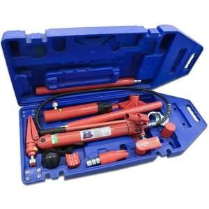 Gato Carrocero Hidráulico 4 Toneladas Work Tools Para Reparación De Vehículos
