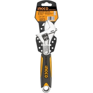 Llave Ajustable Perico 10 Softgrip Uso Industrial Ingco