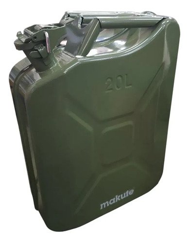 Bidon Trasportador Nafta Gasoil 20l Makute Verde