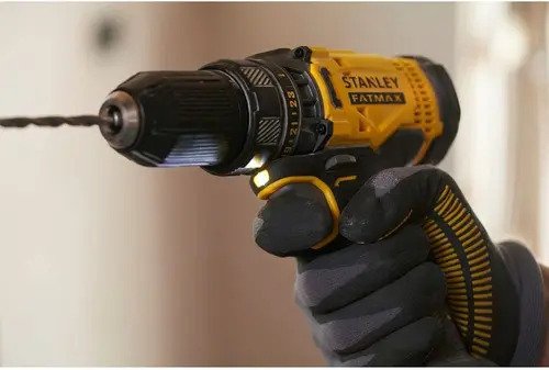 Kit Taladro Atornillador 20v + 2b + Cargador+ Maleta Stanley Amarillo - Imagen 8
