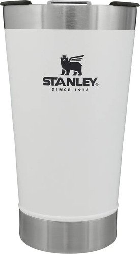 Vaso Térmico Para Cerveza Stanley Pint De Acero Inoxidable Con Abridor, 473 Ml, Color Blanco Liso - Imagen 7