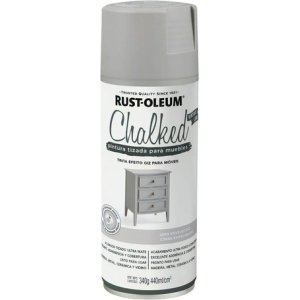 Pintura  Aerosol Tizada En Aerosolchalked Rust Oleum 340g Gris Envejecido