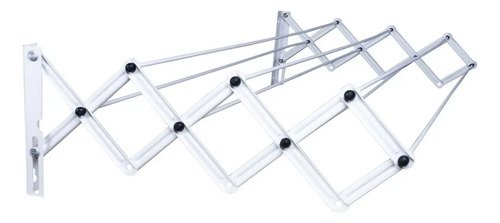 Tender Ropa De Pared Extensible 60cm 7 Varillas Reforzado Color Blanco - Imagen 2