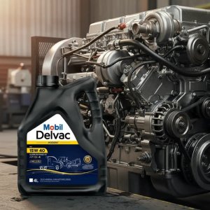 Aceite Para Motor Mobil 15w-40 Delvac Modern Power