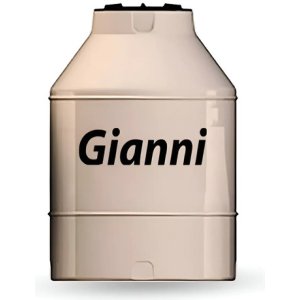 Tanque Depósito Agua Tricapa Gianni Kit Completo 1000 Litros Arena