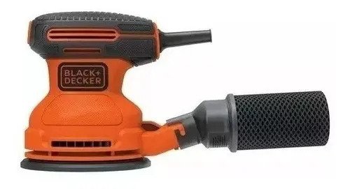Lijadora Roto Orbital Black+decker Bdero100 Con Sistema Velc Naranja 50 Hz - Imagen 3